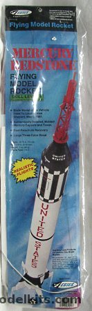 Estes Mercury Redstone Freedom 7 - Static Display or Flying Model Rocket, 1921 plastic model kit